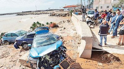 Torrenciales lluvias afectan a media España