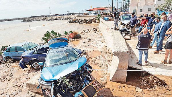Torrenciales lluvias afectan a media España