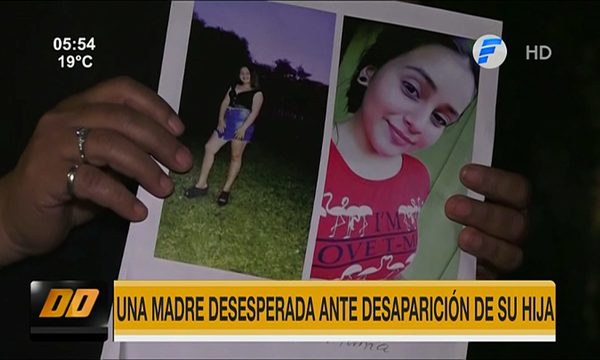 Madre desesperada ante la desaparición de su hija | Telefuturo