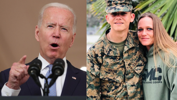 La madre de marine asesinado en Kabul, fue censurada en Instagram por criticar a Biden