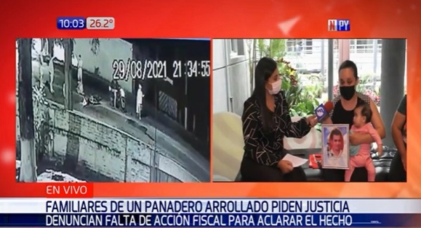 Familiares de panadero arrollado piden justicia