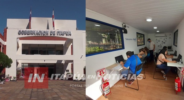 INVITAN A HACER USO DEL TELECENTRO GRATUITO DE LA GOBERNACIÓN DE ITAPÚA