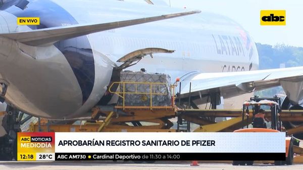 Aprobarían registro sanitario de Pfizer - ABC Noticias - ABC Color