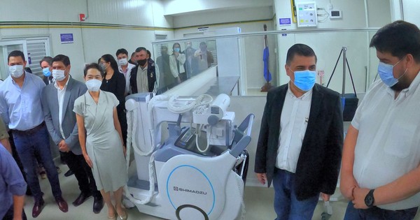 La Nación / Hospital General de Luque inauguró nuevo pabellón de contingencia con 16 camas más