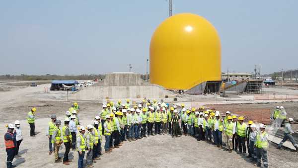 Vallemí: Inauguran moderno almacenamiento para clinker