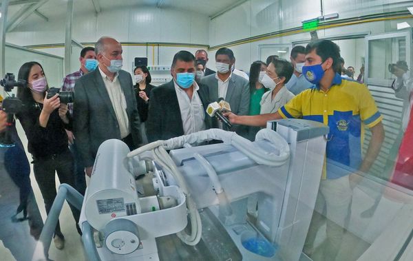 Inauguran moderno pabellón de contingencia en el Hospital de Luque •