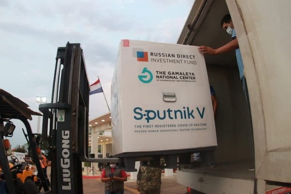 Llegaron otras 35.000 dosis del segundo componente de Sputnik V | Ñanduti