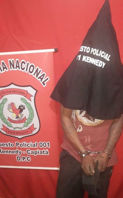 Delincuente con antecedentes fue reducido por vecinos de Capiatá - Nacionales - ABC Color