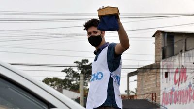 Voluntariado de Techo sale a las calles