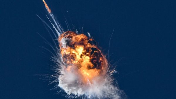 Impresionante explosión de un cohete tras lanzamiento de prueba (video) » San Lorenzo PY
