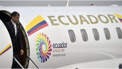 Ecuador pone a la venta avión adquirido por Rafael Correa