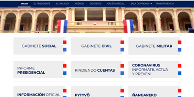 Presidencia de la República presenta renovado sitio web | .::Agencia IP::.