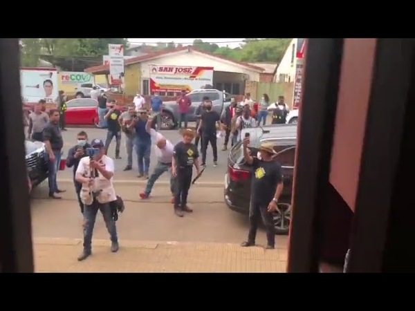 Patoteada de Payo Cubas a colorados en Cnel. Oviedo | OnLivePy