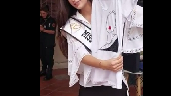 Miss Universo Paraguay 2021 visitó a reclusas del Buen Pastor