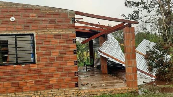 Temporal afecta viviendas y cultivos en el norte del país