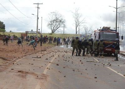 Enfrentamiento en la frontera