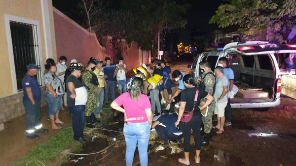 Un fallecido, cables sueltos y destrozos tras fuerte tormenta en Concepción - Noticiero Paraguay