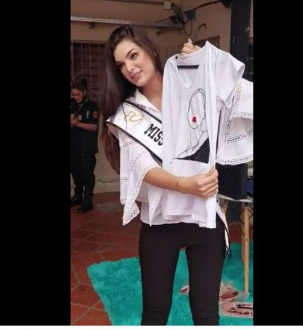 Miss Universo Paraguay 2021 visitó a reclusas del Buen Pastor