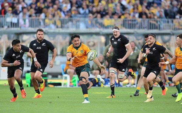 Los All Blacks no tienen piedad de los Wallabies en Rugby Championship - Polideportivo - ABC Color