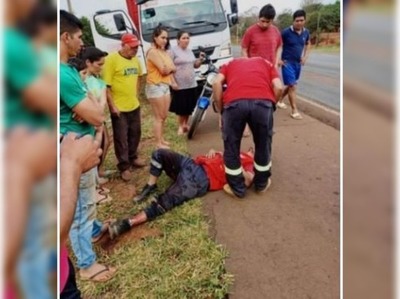 San Pedro: Repartidor de gaseosa herido en asalto está fuera de peligro, indica comisario | Ñanduti