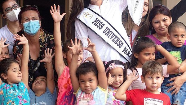 Nadia Ferreira visitó a reclusas del Buen Pastor