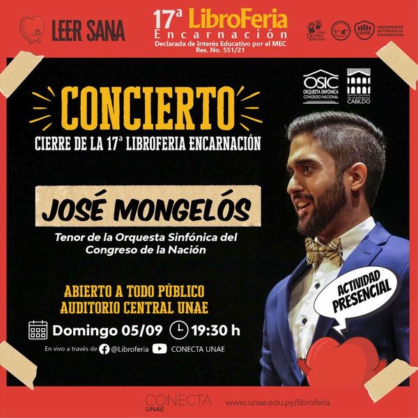 Libroferia baja el telón con espectacular concierto - Nacionales - ABC Color