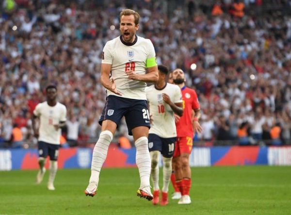 Inglaterra golea en su vuelta a Wembley