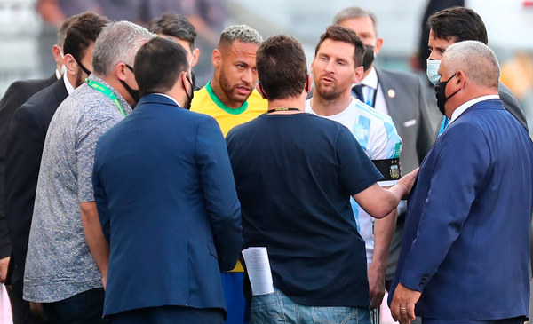 El clásico entre Brasil y Argentina queda suspendido