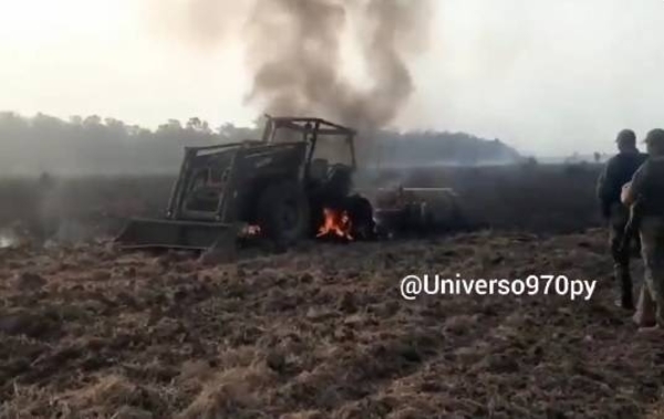 Diario HOY | Nuevo atentando en Concepción: desconocidos quemaron un tractor