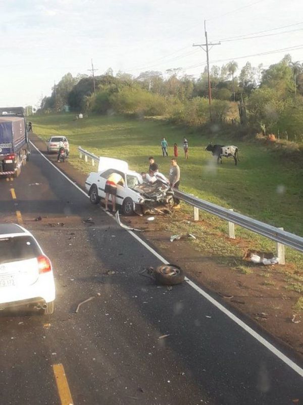 Accidente en Misiones deja una persona fallecida