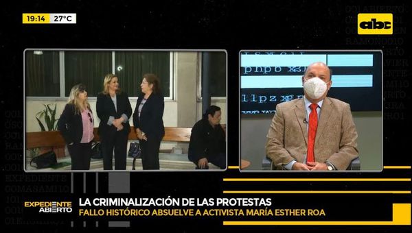 Expediente Abierto: Criminalización de las protestas - Violación de decreto sanitario no es delito - ABC Noticias - ABC Color