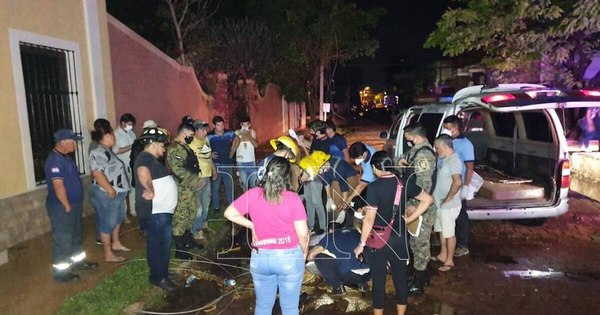 La Nación / Temporal dejó 2 muertos y varios daños materiales