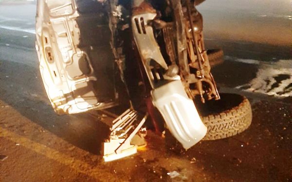 Brutal choque deja varios heridos y cuantiosos daños materiales – Diario TNPRESS
