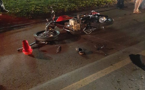 Motociclistas sufren lesiones tras estrellarse contra automóvil que le cerró el paso sobre Ruta PY 06 – Diario TNPRESS
