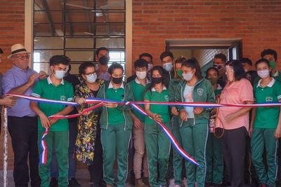 Inauguran aulas en escuela de Repatriación - Noticiero Paraguay