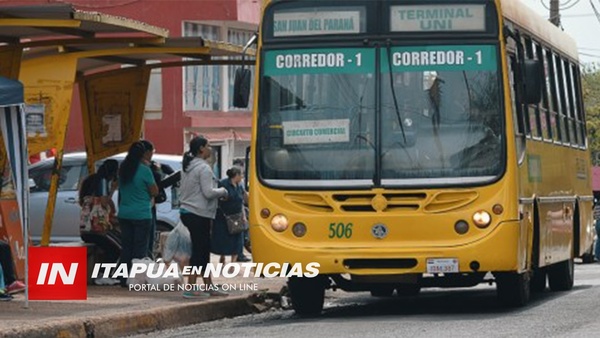  CÉSAR ROJAS APUNTA A MEJORAR EL TRANSPORTE PÚBLICO.