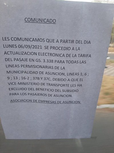 Usuarios denuncian cobro irregular del pasaje del transporte público