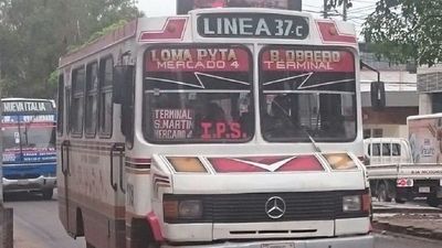 Polémica suba arbitraria en el precio del pasaje por buses internos de Asunción