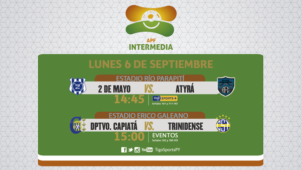 Dos partidos cierran la fecha 27 de la Intermedia