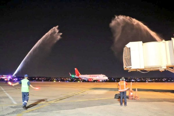 Avianca reanuda ruta aérea entre Asunción y Bogotá