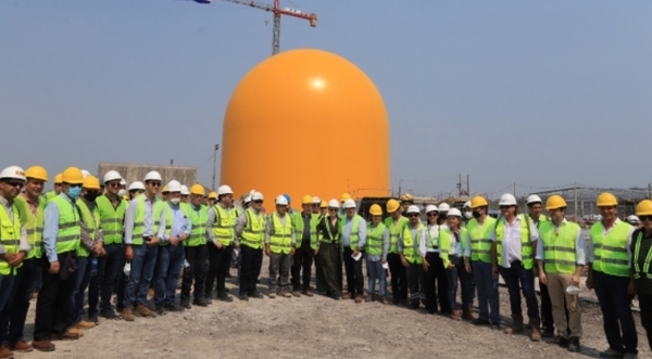 Inauguran moderna estructura de alta tecnología para el almacenamiento de clínker