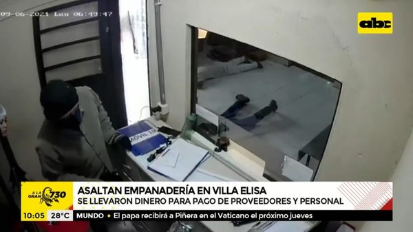 Ola de asaltos: esta vez le tocó a una empanadería de Villa Elisa - Nacionales - ABC Color