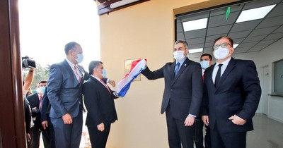La Nación / Mandatario inaugura nuevo servicio de tomografía en San Jorge