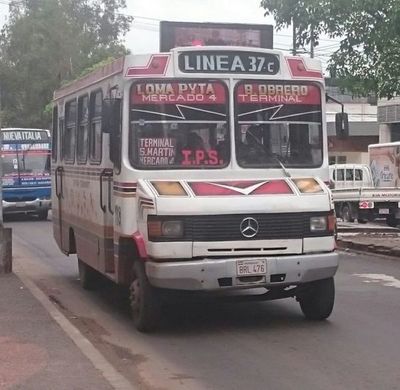 Permisionarias de la Comuna asuncena subieron el precio del pasaje de forma unilateral, aseguran