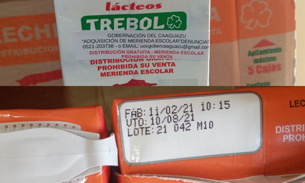 Alejo Ríos habría proveído leche vencida a Hogar de Niños - OviedoPress