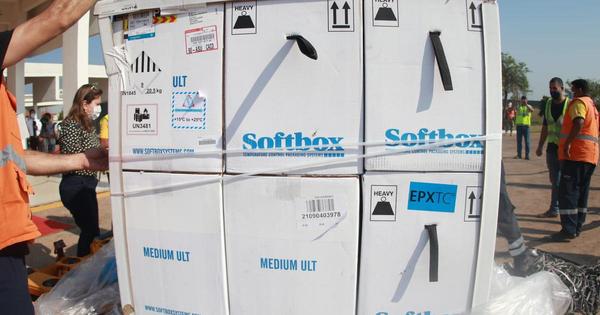 Arribó al país nuevo lote de vacunas Pfizer contra el Covid-19