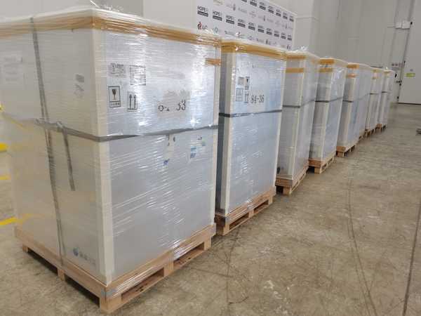 LLEGARON AL PAÍS MÁS DE 173.000 DOSIS DE PFIZER