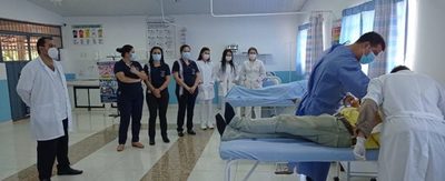 Capacitan sobre diagnóstico de Leishmaniasis Tegumentaria en Caaguazú