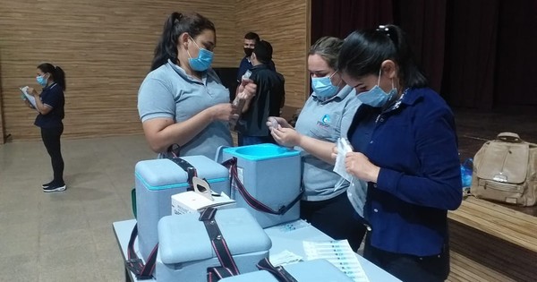 La Nación / Concepción reporta buena concurrencia para aplicación de primera dosis anticovid