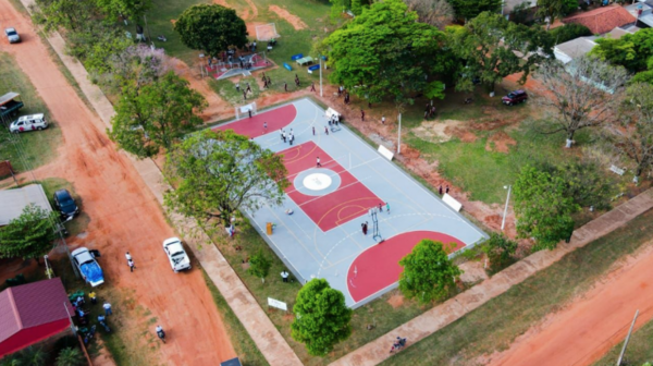 Diario HOY | Inauguran otra plaza deportiva en San Pedro